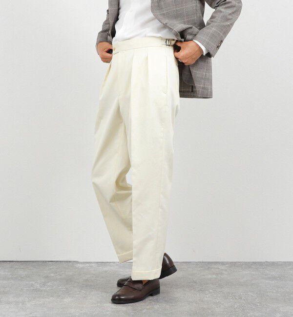 NOLLEY'S goodman「2タックスラックス サイドアジャスター 26AW」|スラックス|
