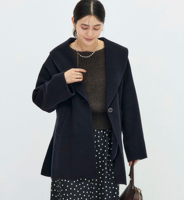 NOLLEY'S sophi「リバーショールコート」|ダッフルコート|