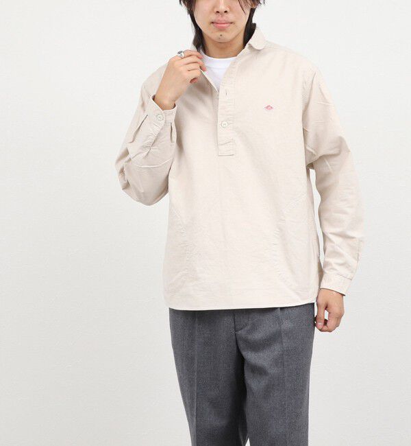 NOLLEY'S goodman「【DANTON/ダントン】ROUND COLLAR P/O SHIRT（DT-B0282 SOX）」|シャツ・ブラウス|