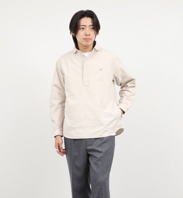 NOLLEY'S goodman「【DANTON/ダントン】ROUND COLLAR P/O SHIRT（DT-B0282 SOX）」|シャツ・ブラウス|