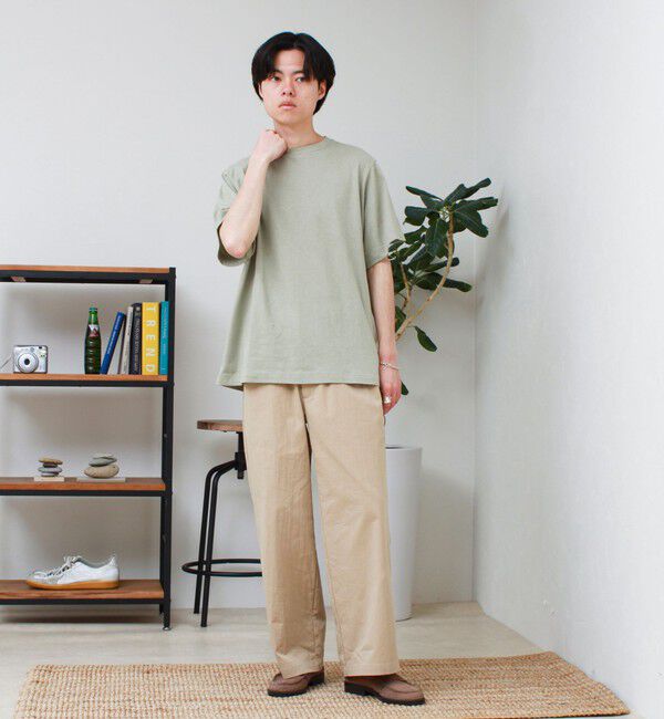 GLOSTER「【GEVACO/ゲバコ】リネンバスクTシャツ」|Tシャツ・カットソー|