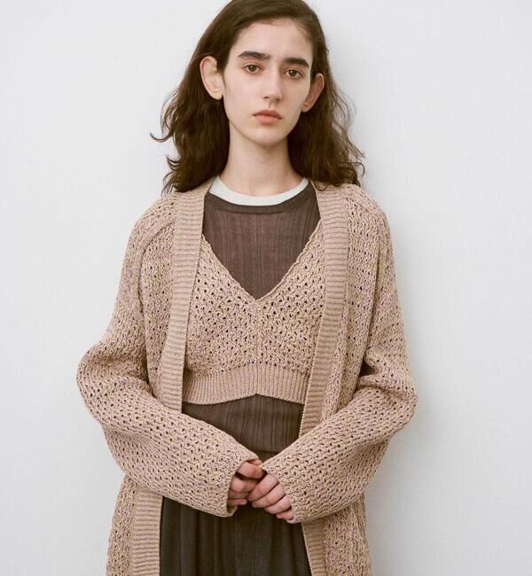 UNFIL「UNFIL | ハニーコンボ メッシュニットベスト WOMEN」|ベスト・ジレ|