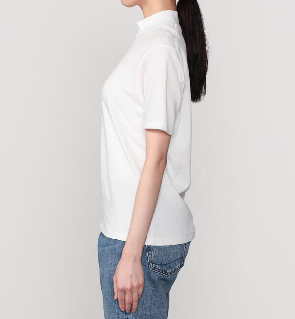  「ANATOMICA | モックネック Tシャツ WOMEN」|Tシャツ・カットソー|