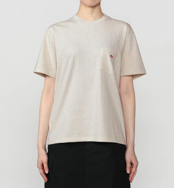 DANTON「DANTON | ポケット クルーネックTシャツ SOLID WOMEN」|Tシャツ・カットソー|