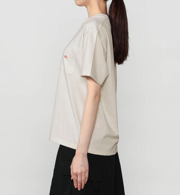 DANTON「DANTON | ポケット クルーネックTシャツ SOLID WOMEN」|Tシャツ・カットソー|