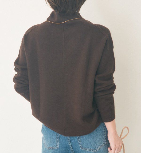 「ウール100NEWボトルネックニット」|ニット・セーター|
