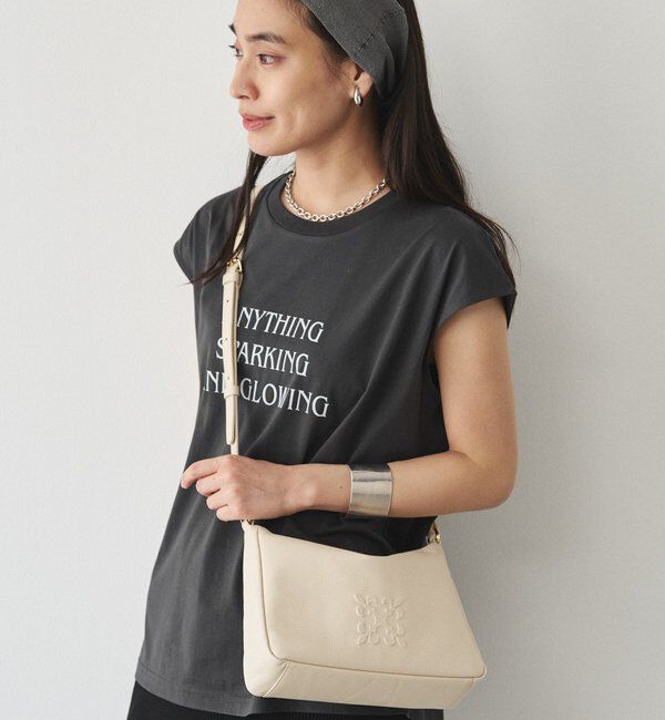  「《本革/270g》エンボスモノグラムショルダーバッグ」|ショルダー・メッセンジャー|