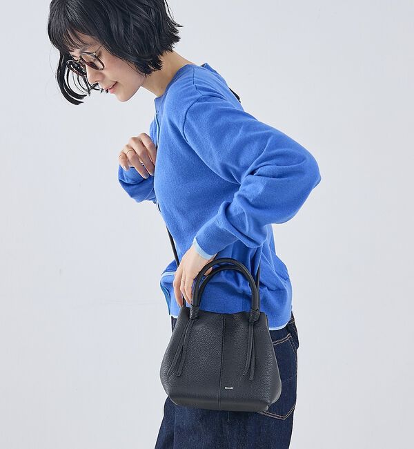 collex「【WEB限定】【Beau're/ヴュレ】2WAYボートシェイプショルダーバッグ」|ショルダー・メッセンジャー|