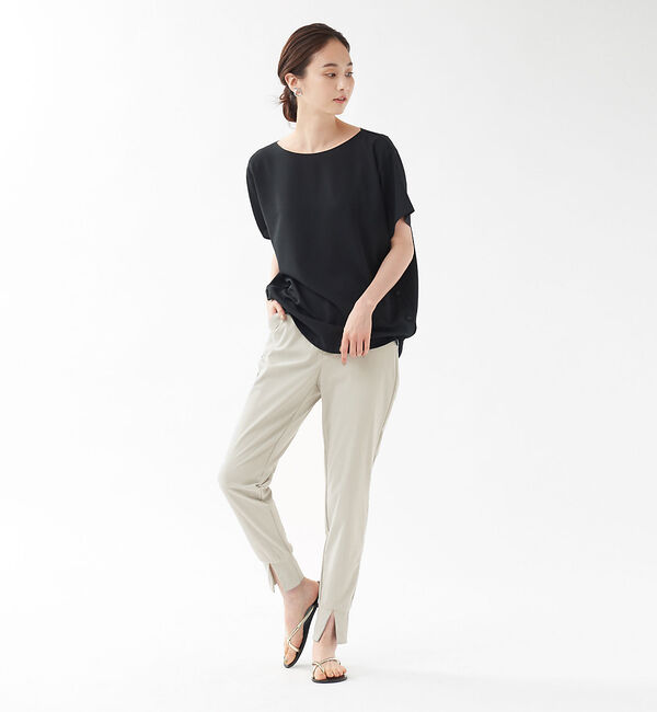 qualite「【WEB・一部店舗限定】ハイストレッチスリットジョグパンツ」|その他|