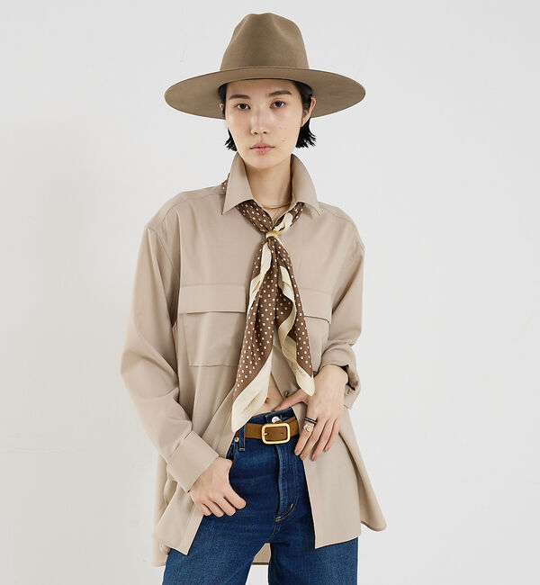 The Store by C' 「【BY MALENE BIRGER】VELIA／シルクスカーフ」|バンダナ・スカーフ|