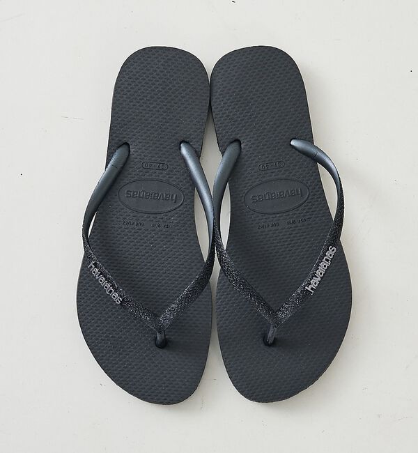 The Store by C' 「【Havaianas】Slim Glitter Ⅱ／グリッタービーチサンダル」|サンダル|