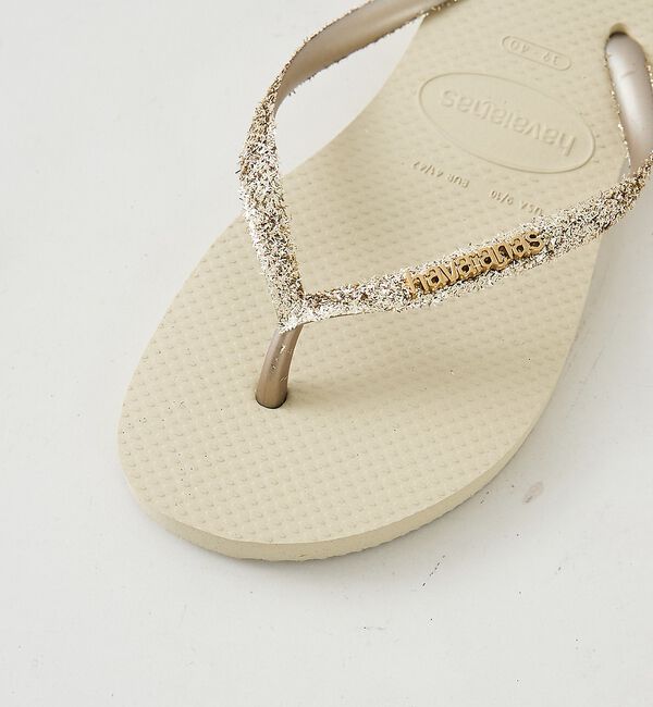 The Store by C' 「【Havaianas】Slim Glitter Ⅱ／グリッタービーチサンダル」|サンダル|