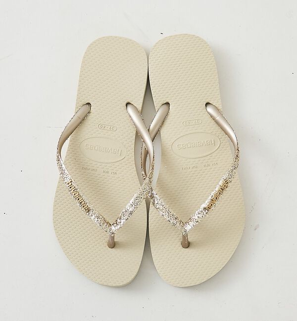 The Store by C' 「【Havaianas】Slim Glitter Ⅱ／グリッタービーチサンダル」|サンダル|