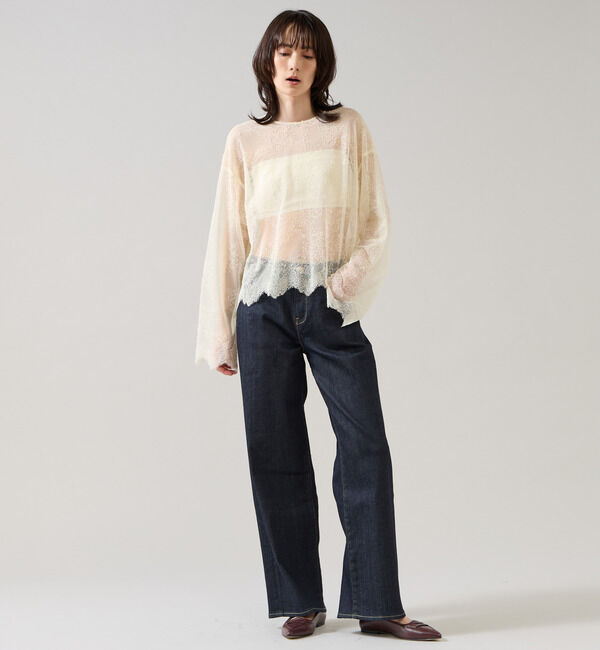 Liesse「《別注》【RED CARD/レッドカード】35th Anniversary Wide」|デニム|