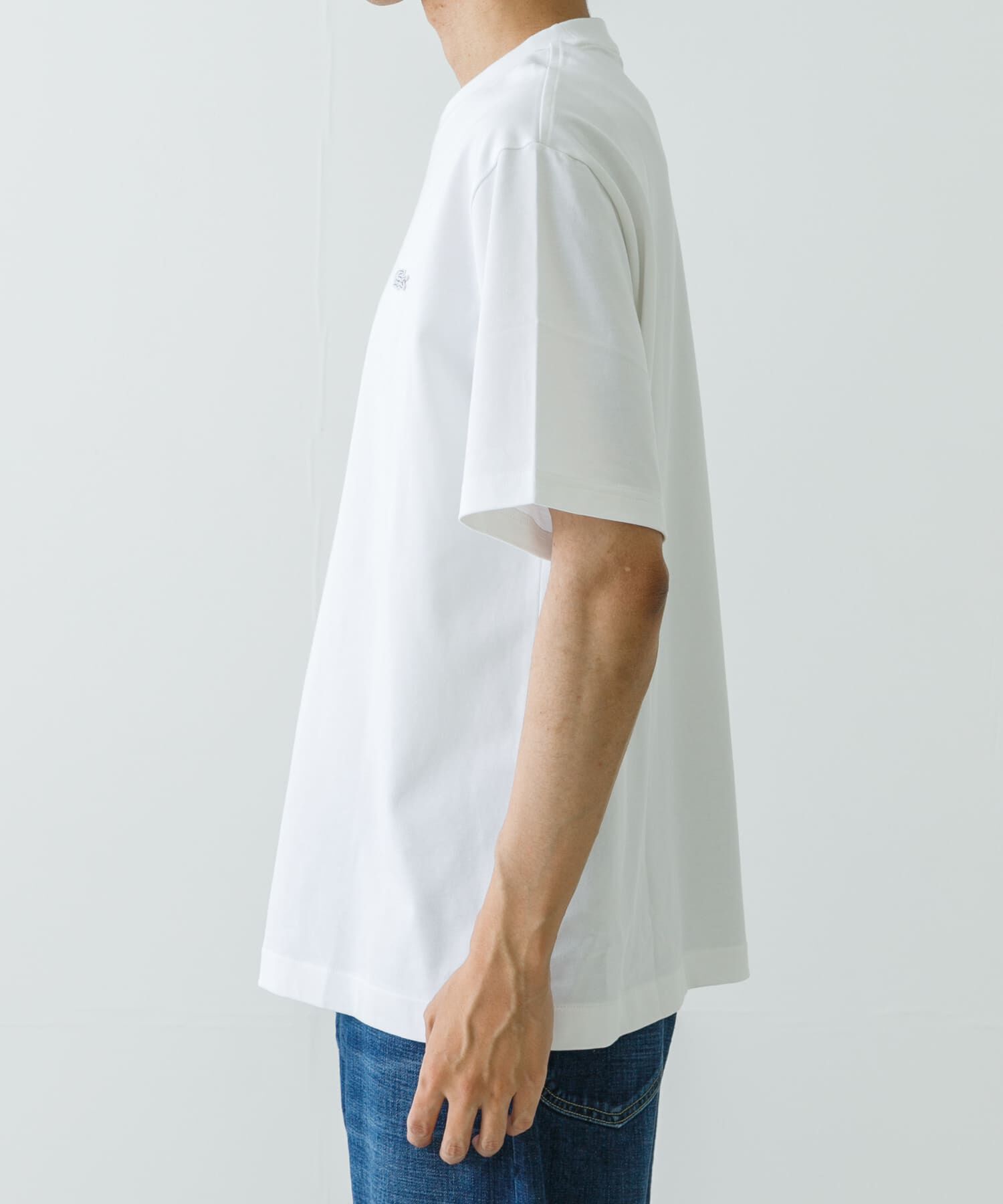 URBAN RESEARCH「LACOSTE　アウトラインクロッククルーネックTシャツ」|Tシャツ・カットソー|