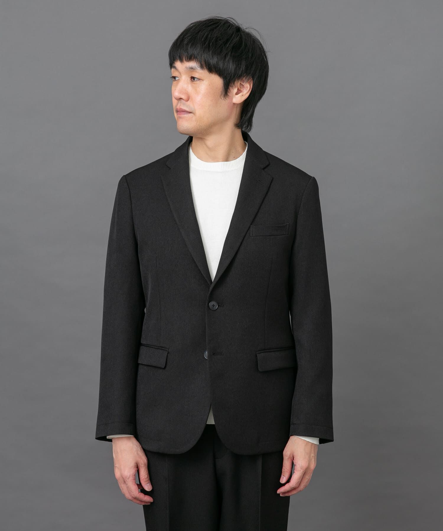 URBAN RESEARCH DOORS「LIFE STYLE TAILOR　ブラッシュドツイルストレッチジャケット」|その他|