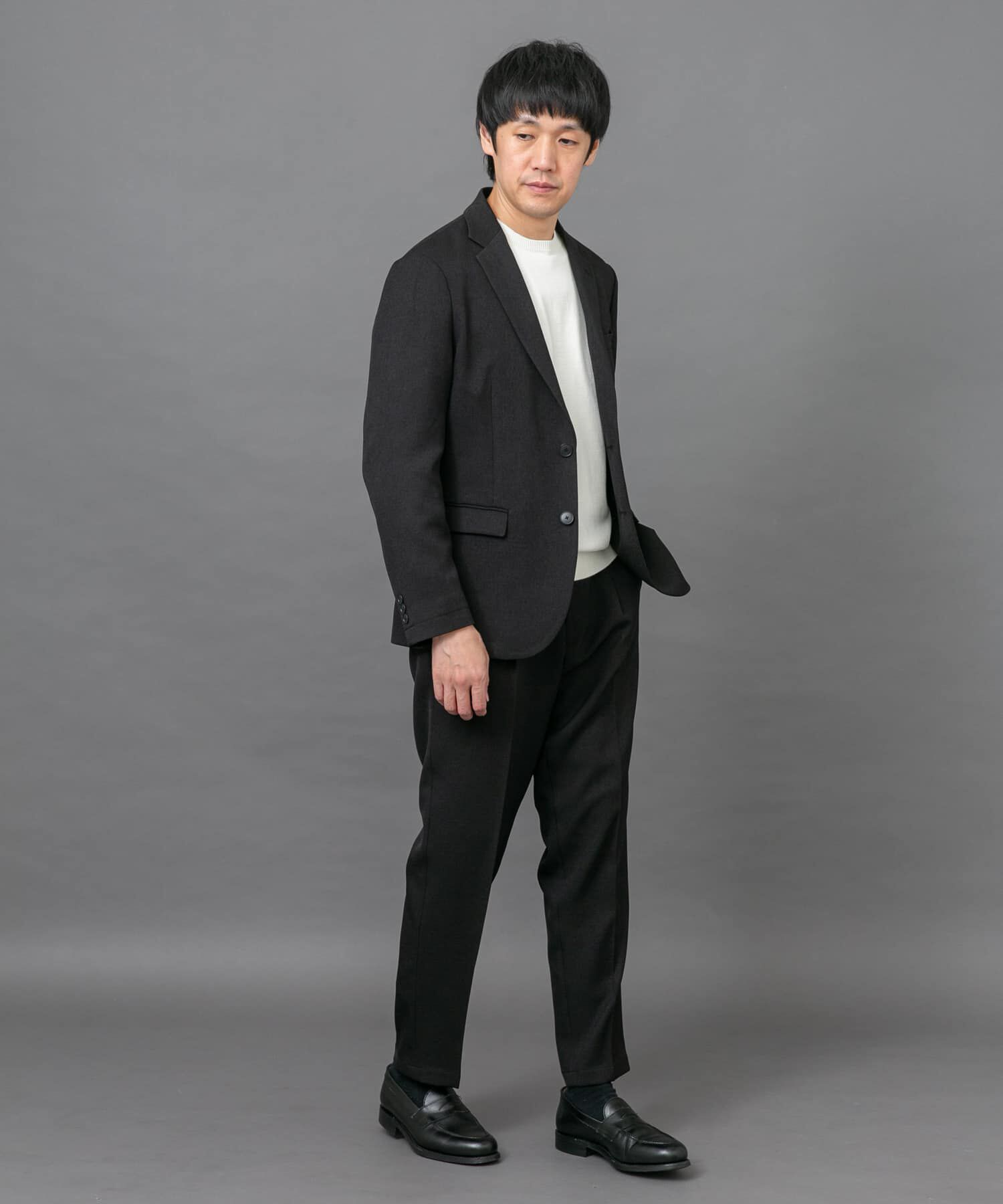 URBAN RESEARCH DOORS「LIFE STYLE TAILOR　ブラッシュドツイルストレッチジャケット」|その他|