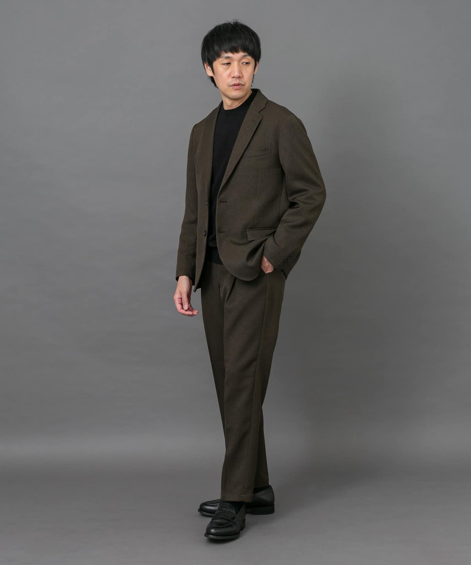 URBAN RESEARCH DOORS「LIFE STYLE TAILOR　ブラッシュドツイルストレッチジャケット」|その他|