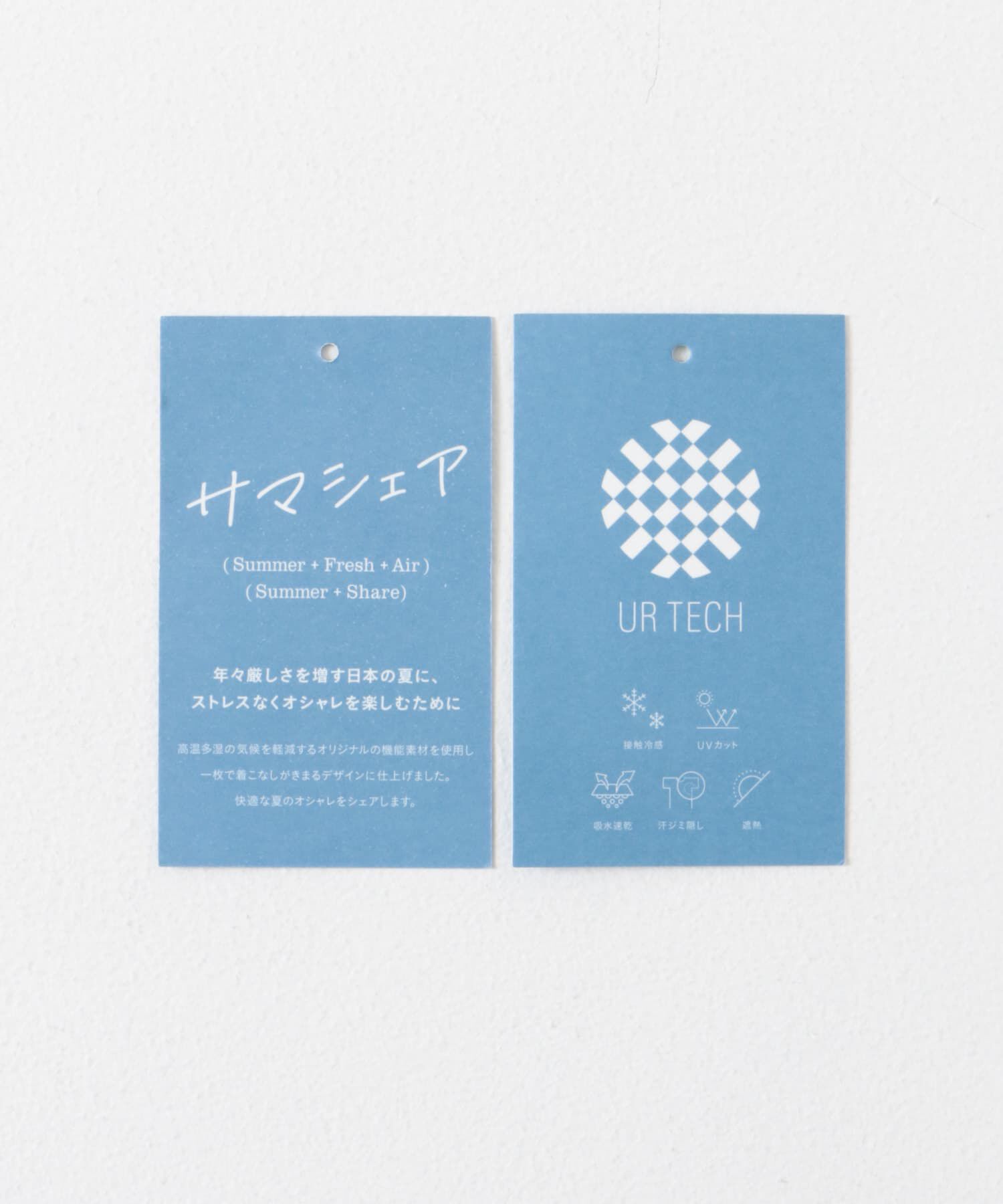 URBAN RESEARCH DOORS「『UR TECH』サマシェア ショートスリーブプルオーバー」|Tシャツ・カットソー|