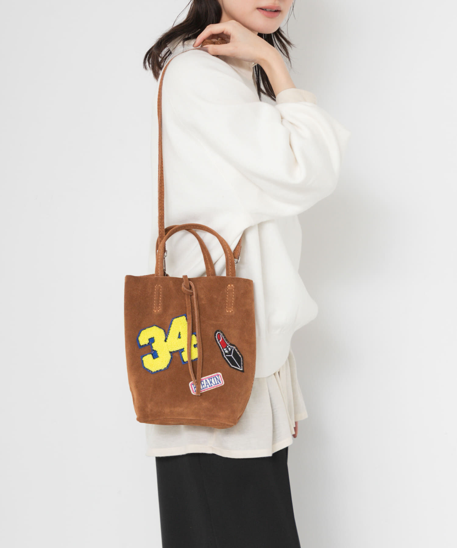 URBAN RESEARCH「ワッペンミニトートバッグ」|トートバッグ|