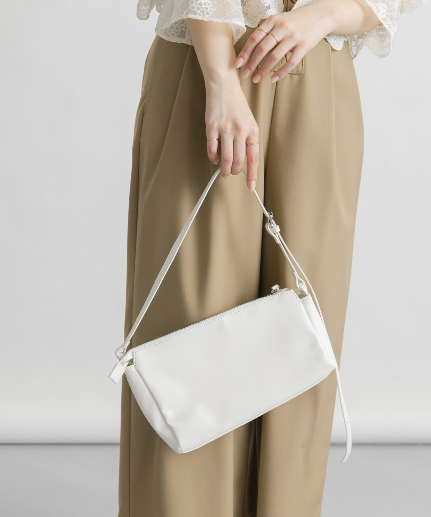  「アシンメトリースリムショルダーBAG」|ショルダー・メッセンジャー|