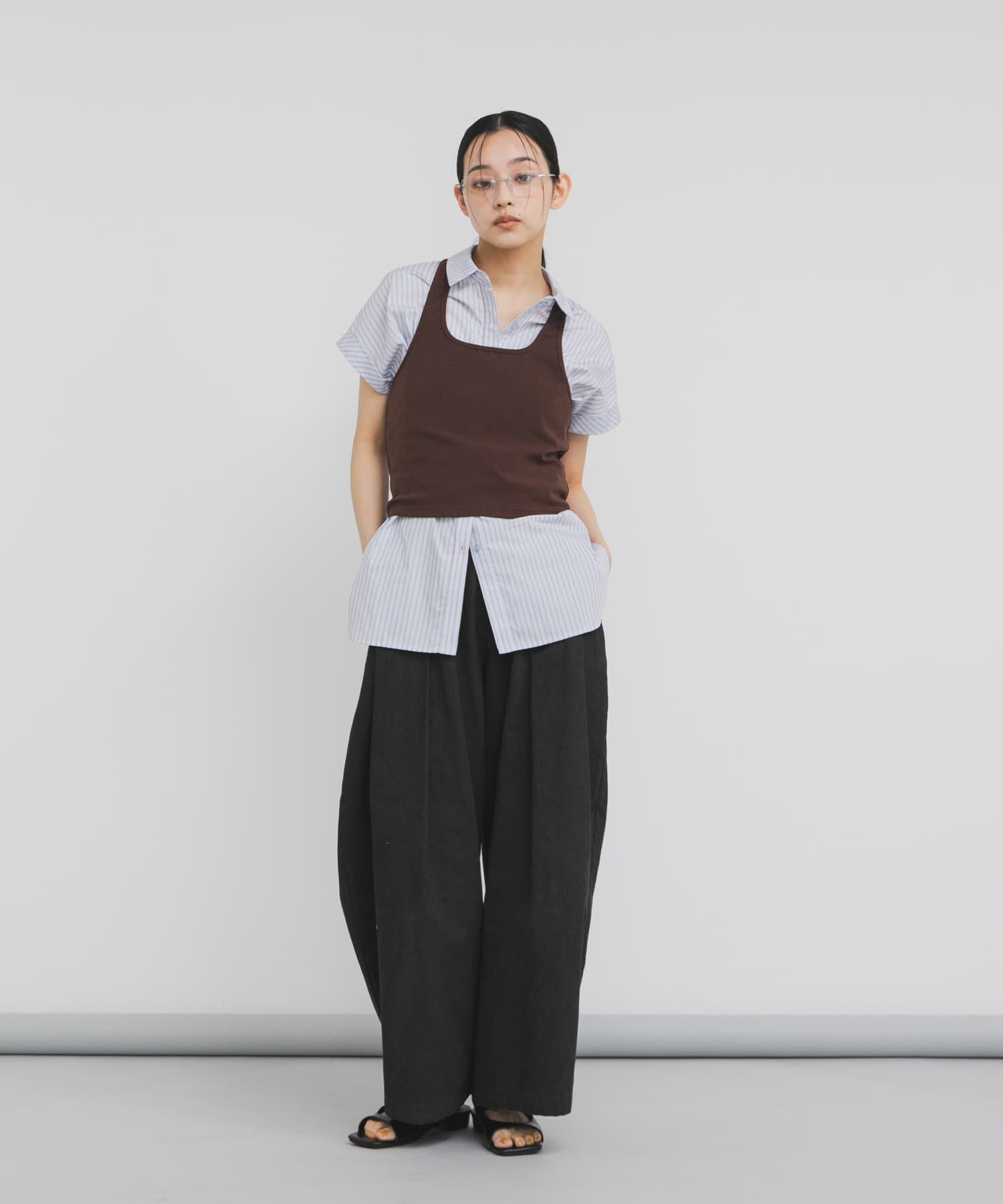  「『STAFF DESIGN PROJECT』ホルターネックSETシャツ」|シャツ・ブラウス|