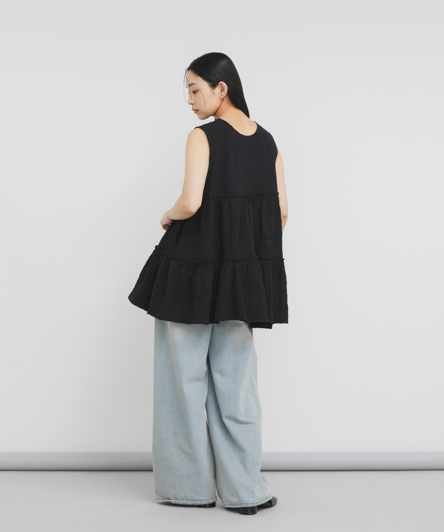  「『STAFF DESIGN PROJECT』2WAYティアードチュニック」|チュニック|