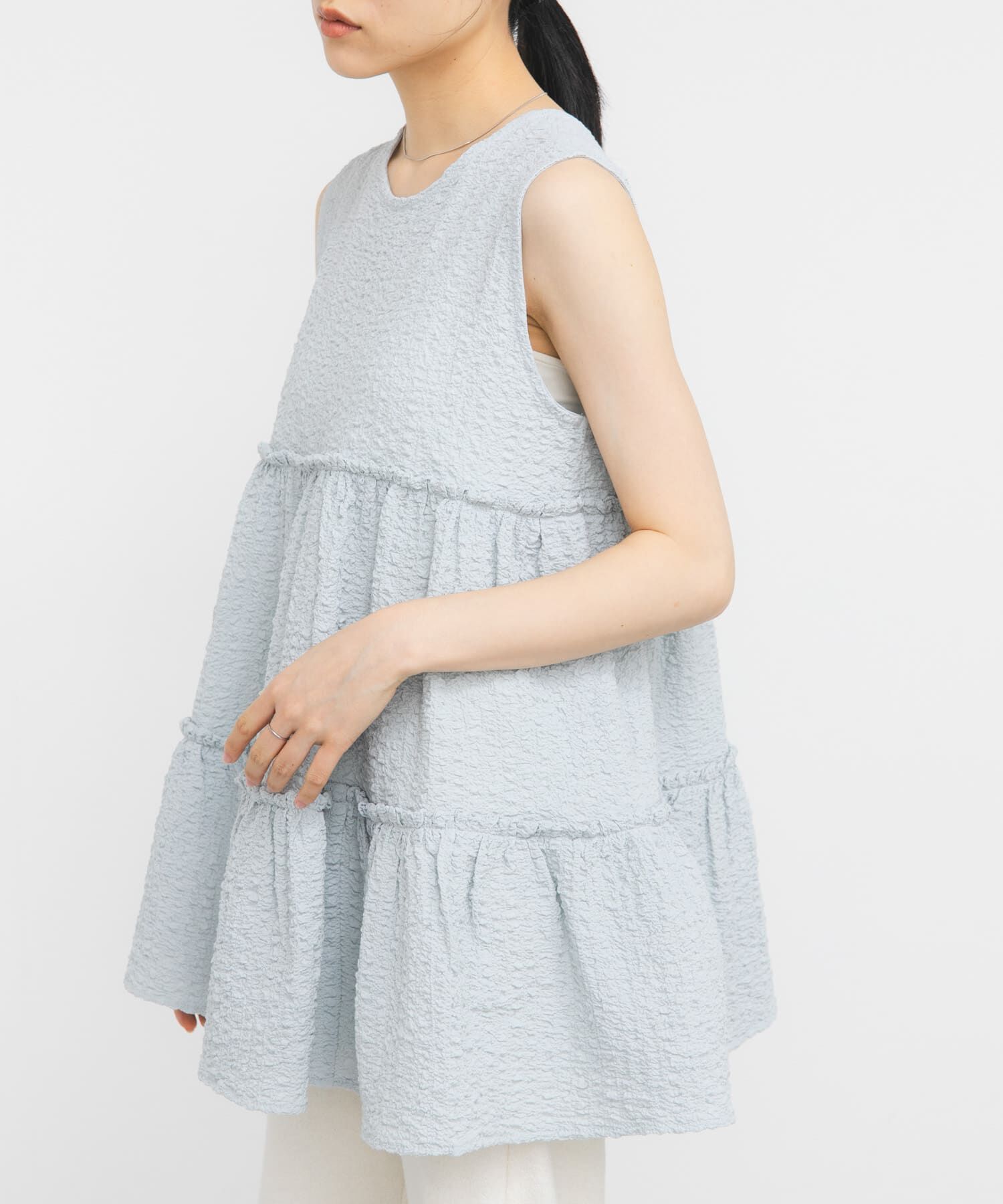  「『STAFF DESIGN PROJECT』2WAYティアードチュニック」|チュニック|