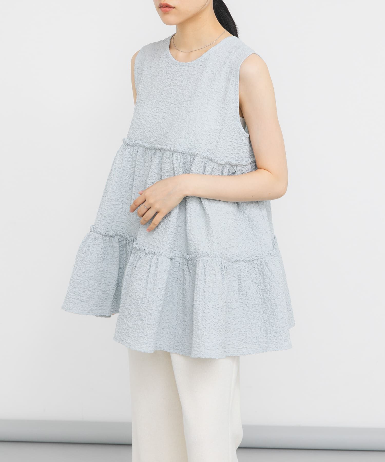  「『STAFF DESIGN PROJECT』2WAYティアードチュニック」|チュニック|