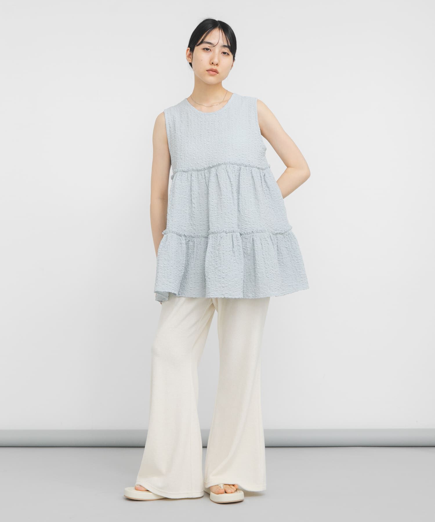  「『STAFF DESIGN PROJECT』2WAYティアードチュニック」|チュニック|