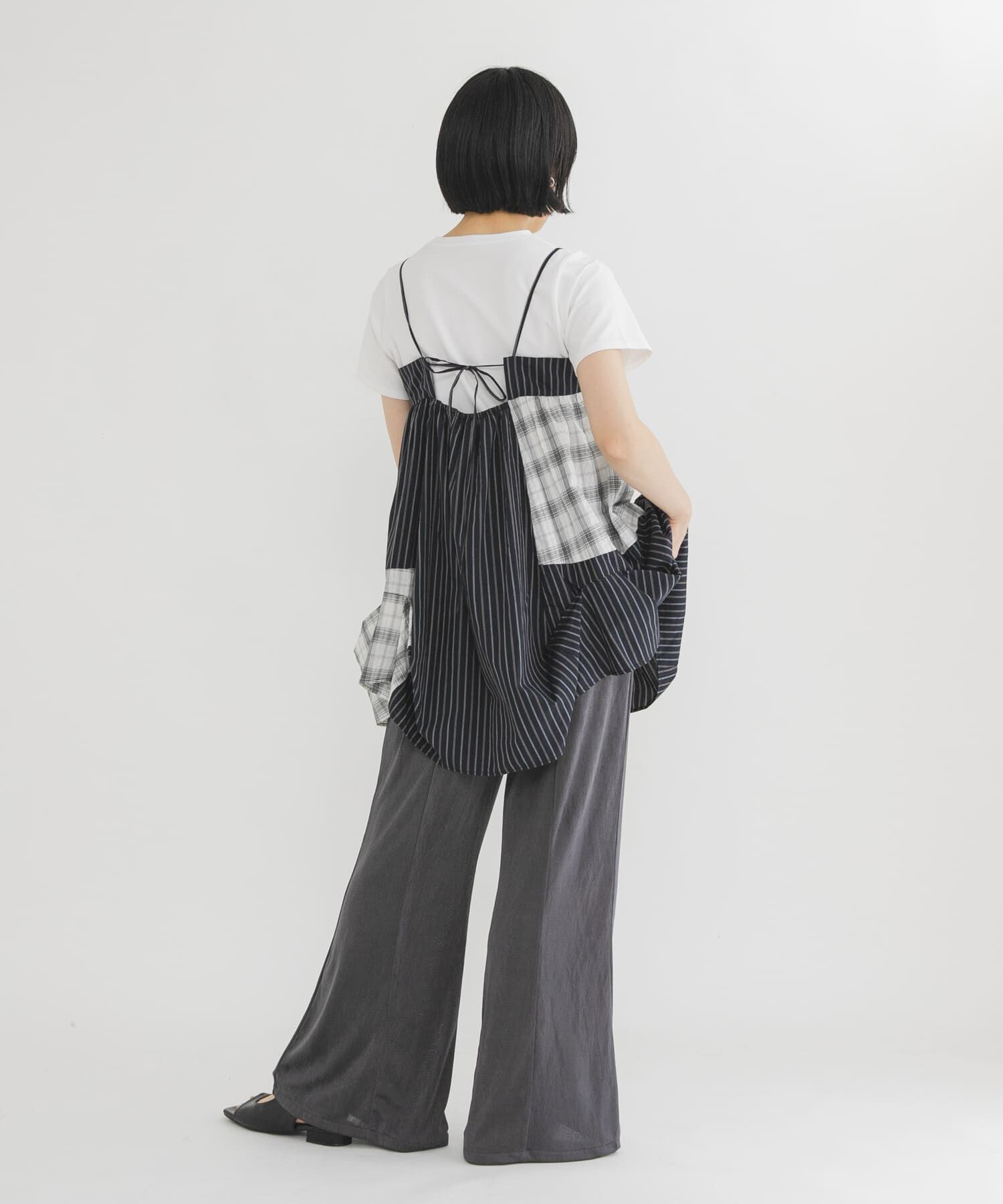  「シャイニーフレアイージーパンツ」|その他|