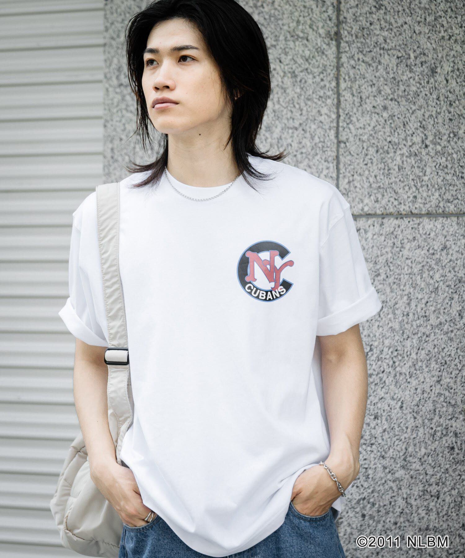 SENSE OF PLACE by URBAN RESEARCH「Negro Leagues　プリントTシャツ N」|Tシャツ・カットソー|