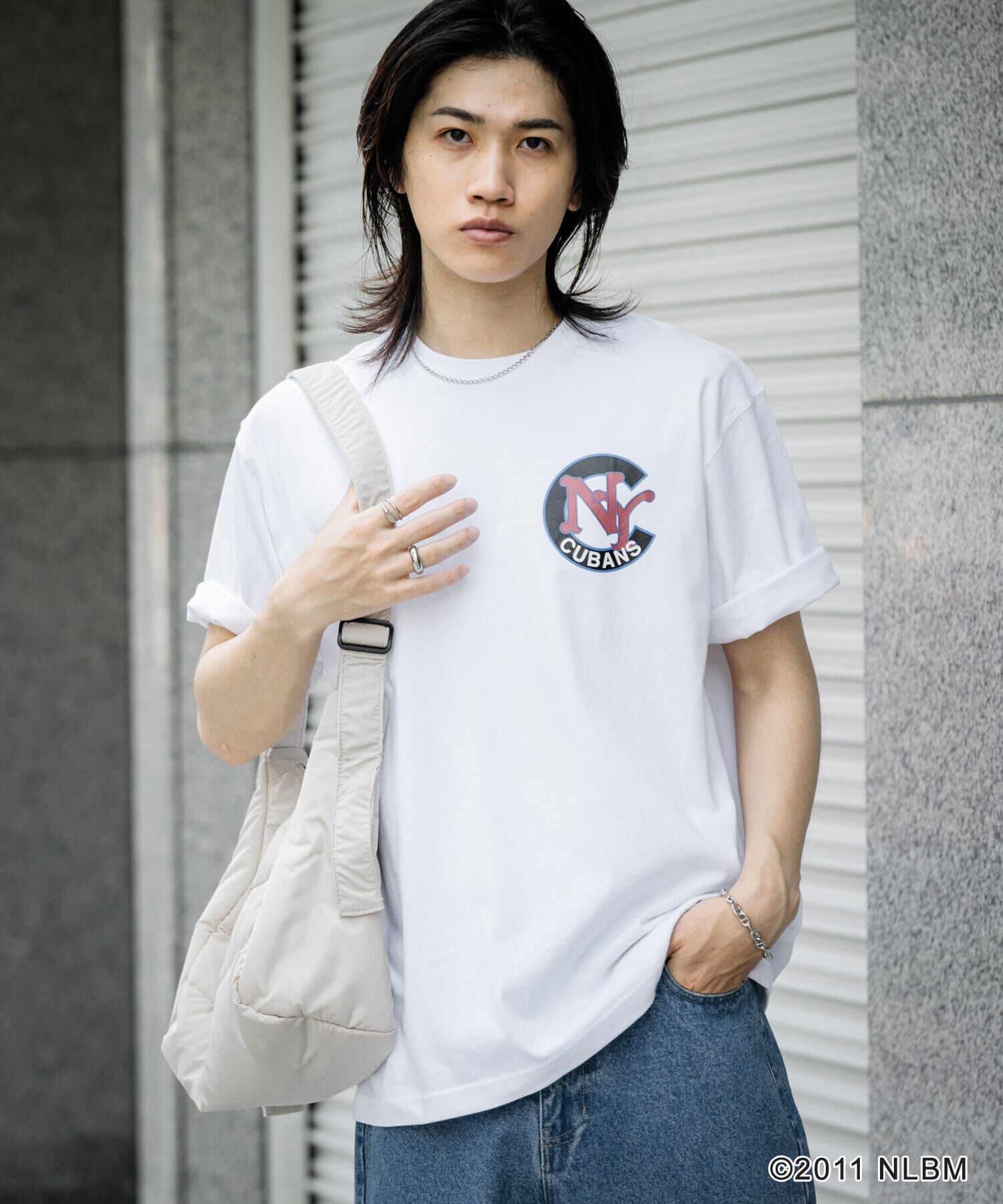 SENSE OF PLACE by URBAN RESEARCH「Negro Leagues　プリントTシャツ N」|Tシャツ・カットソー|