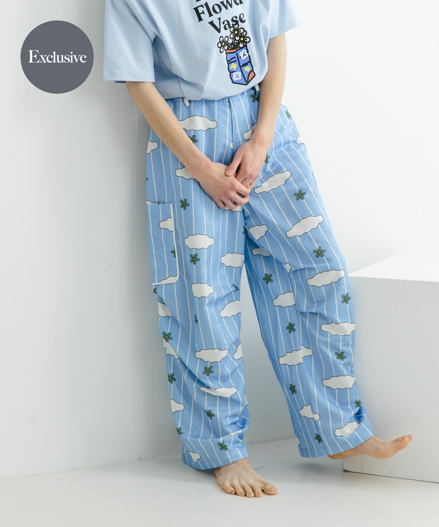 SENSE OF PLACE by URBAN RESEARCH「『別注』OATSIDE&times;SENSE OF PLACE　カーゴパンツ」|その他|ブルー