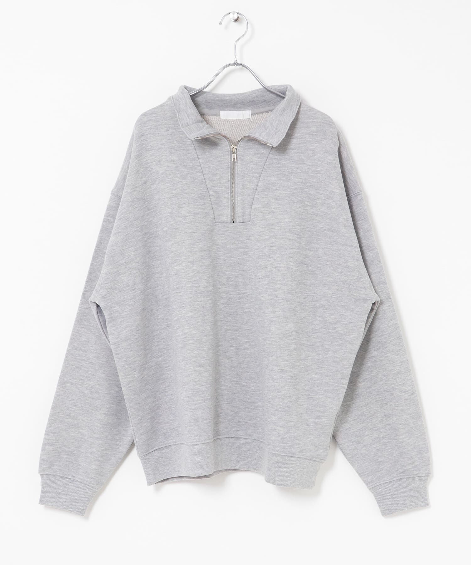 SENSE OF PLACE by URBAN RESEARCH「『一部WEB限定カラー』ハーフジップロングスリーブスウェット」|スウェット・ジャージ|