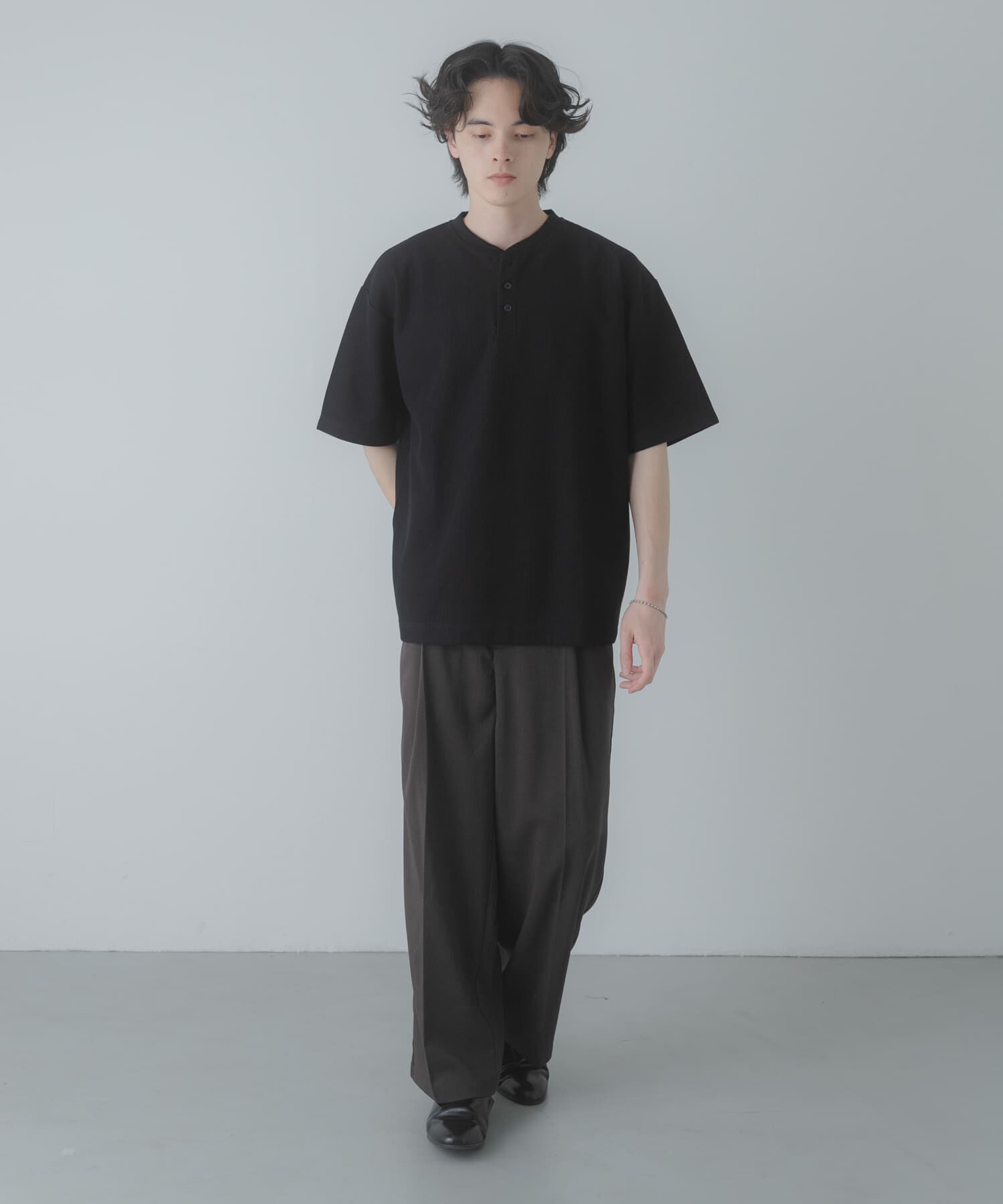 SENSE OF PLACE by URBAN RESEARCH「ヘンリーネックカノコプルオーバー」|Tシャツ・カットソー|