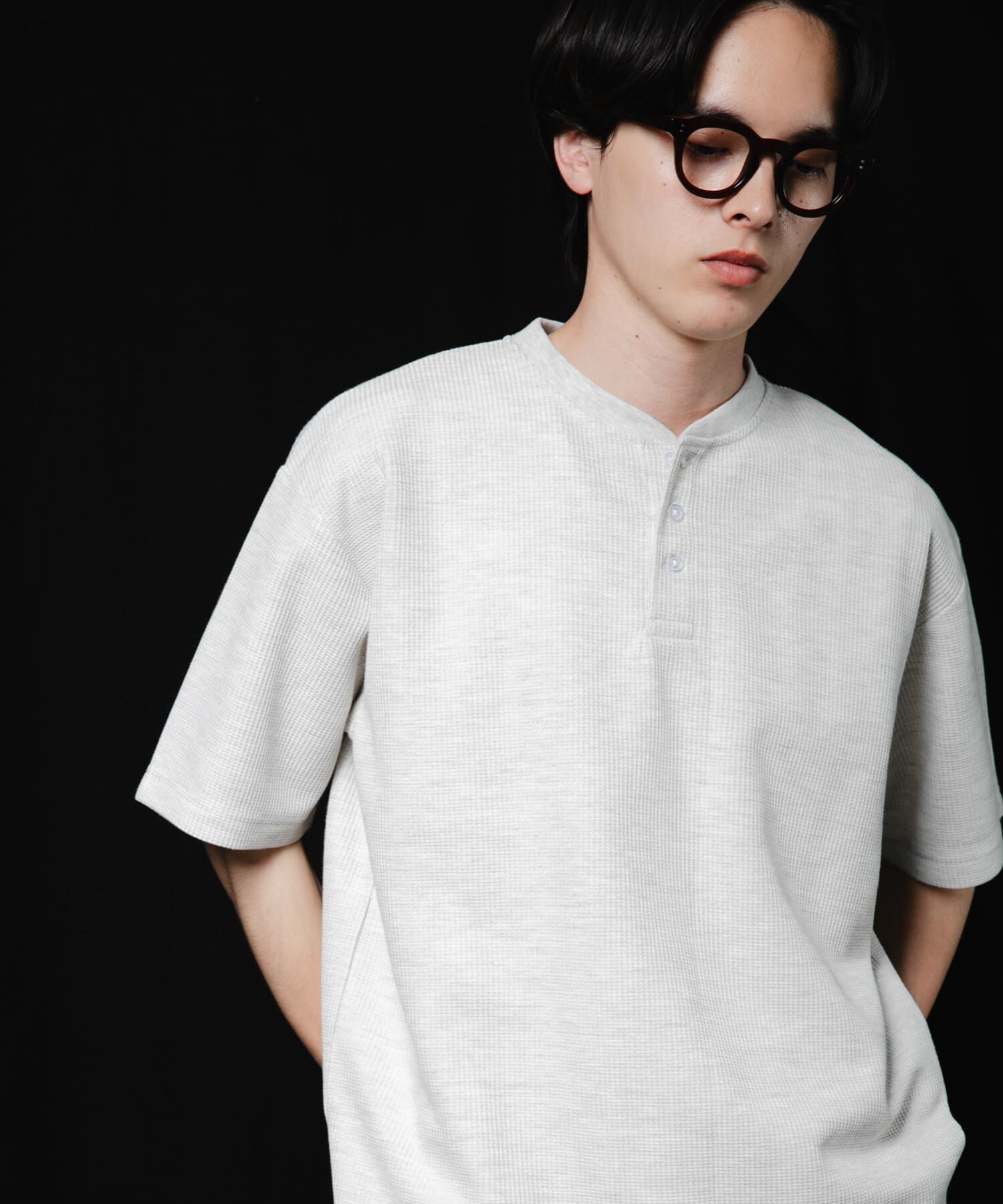 SENSE OF PLACE by URBAN RESEARCH「ヘンリーネックカノコプルオーバー」|Tシャツ・カットソー|
