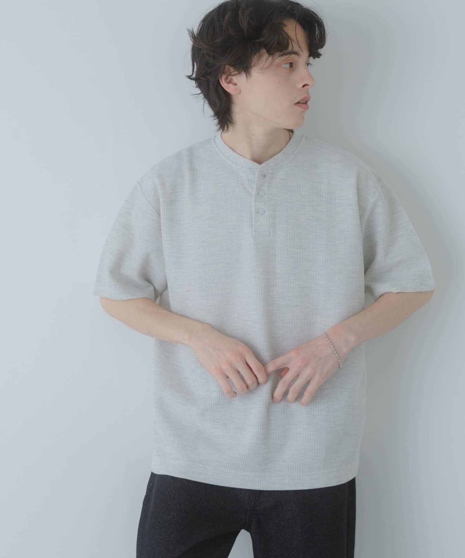 SENSE OF PLACE by URBAN RESEARCH「ヘンリーネックカノコプルオーバー」|Tシャツ・カットソー|