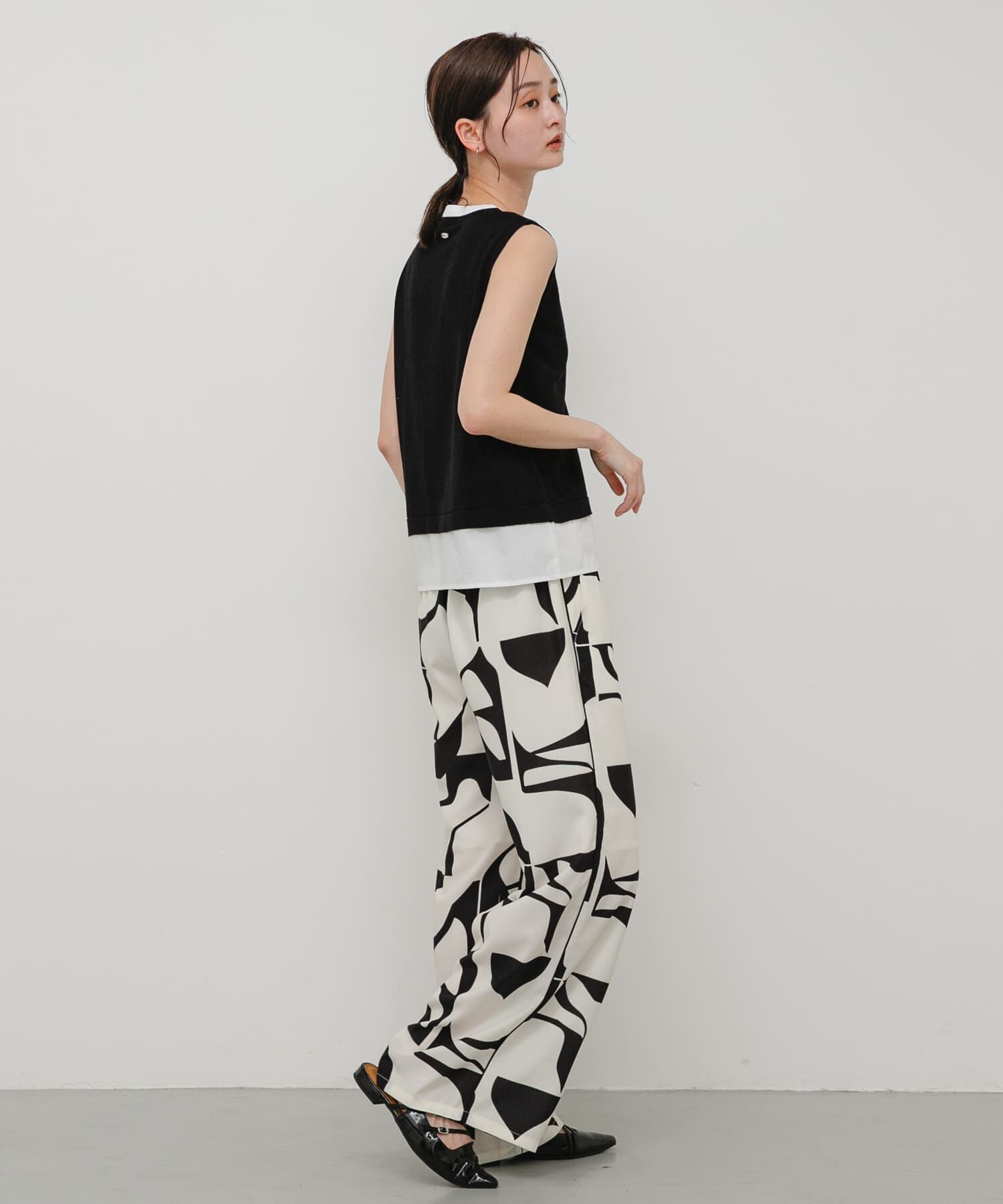 SENSE OF PLACE by URBAN RESEARCH「『洗濯可』シャツドッキングレイヤードニットベスト」|ベスト・ジレ|
