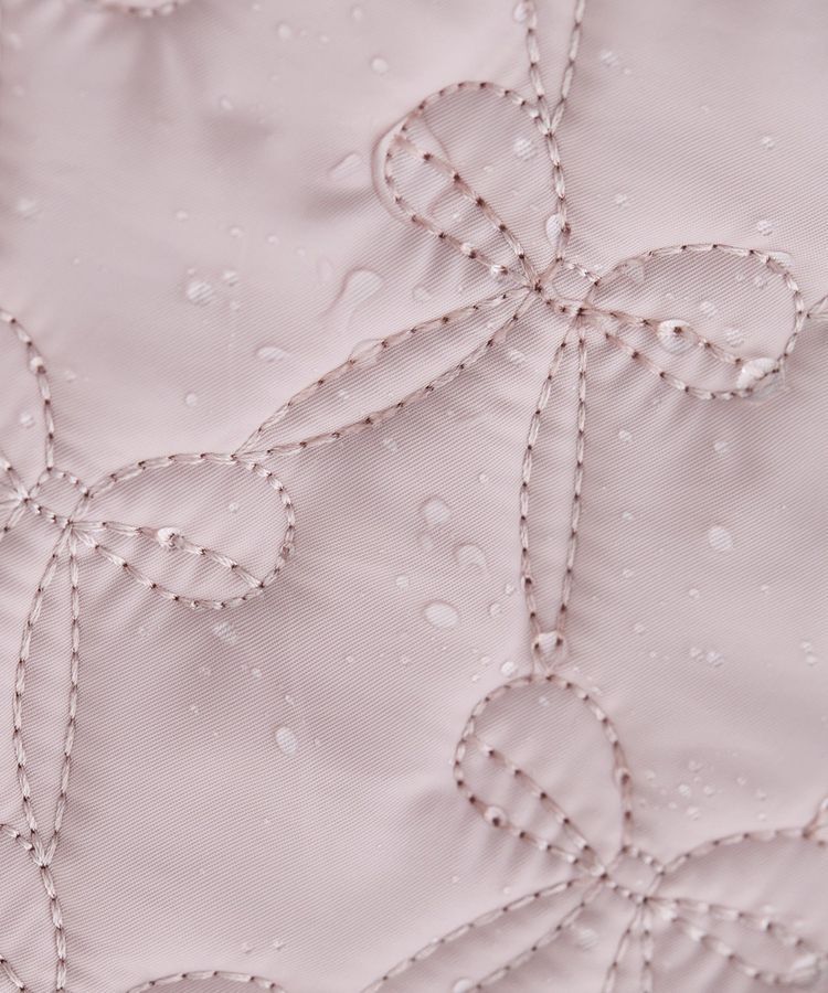Maison de FLEUR「【撥水加工】リボンキルティングトートバッグ」|トートバッグ|