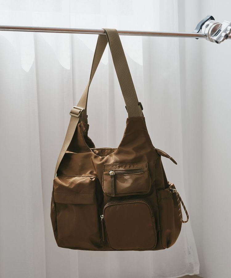 Green Parks「【10ポケBag】収納アドバイザー監修アウトポケットトート」|トートバッグ|