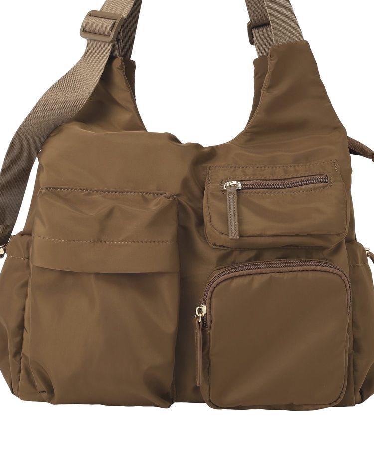 Green Parks「【10ポケBag】収納アドバイザー監修アウトポケットトート」|トートバッグ|