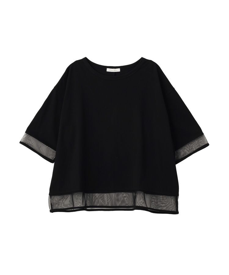 Green Parks「【適ON】遮熱チュールドッキングプルオーバー」|Tシャツ・カットソー|