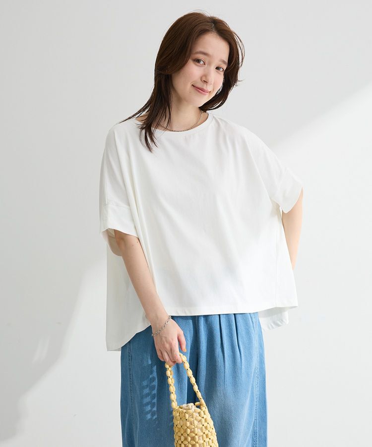 Green Parks「【適ON】遮熱ドルマンカットプルオーバー」|Tシャツ・カットソー|