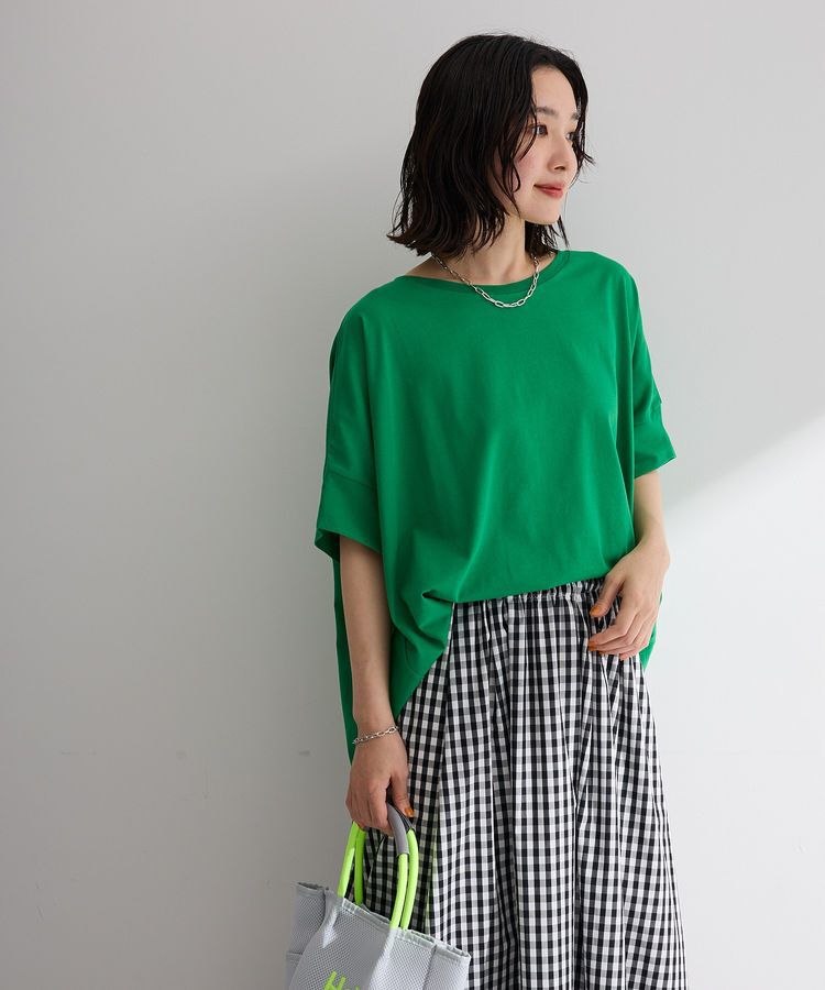 Green Parks「【適ON】遮熱ドルマンカットプルオーバー」|Tシャツ・カットソー|