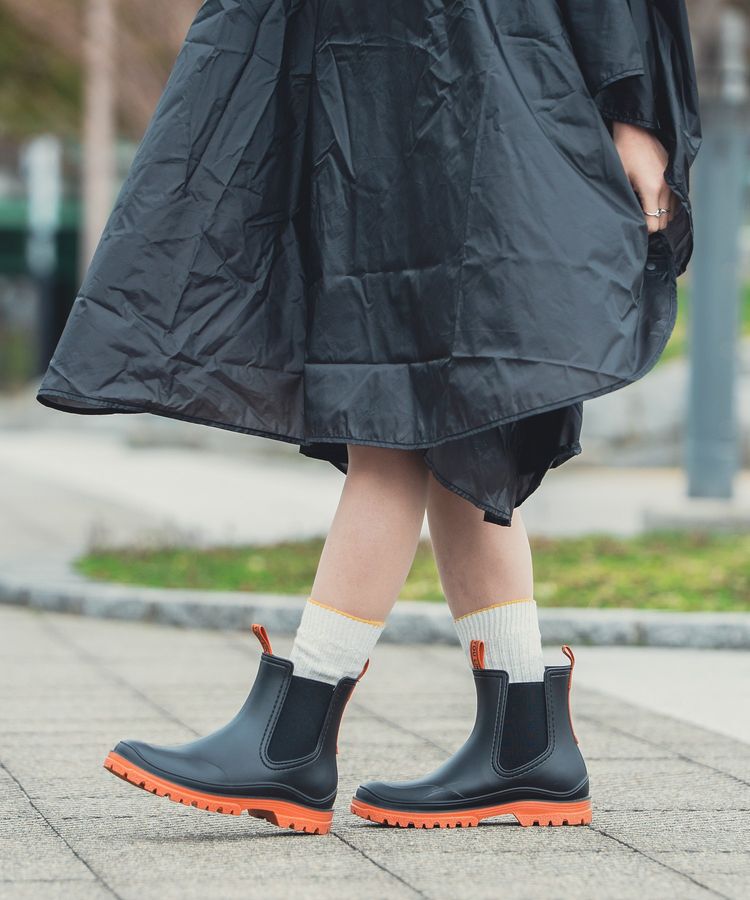 Green Parks「【KiU】TWINTONE SIDE GORE RAIN BOOTS」|ショートブーツ|