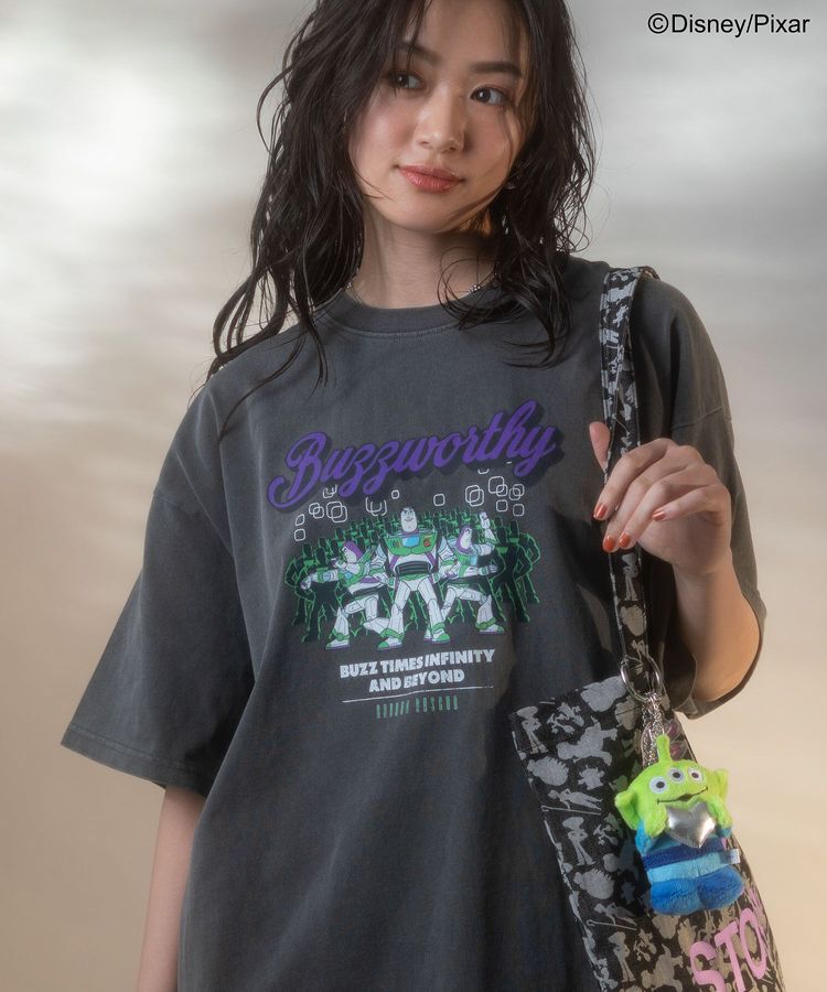 Green Parks「トイストーリー/ヴィンテージ風Tシャツ」|Tシャツ・カットソー|Charcoal Gray