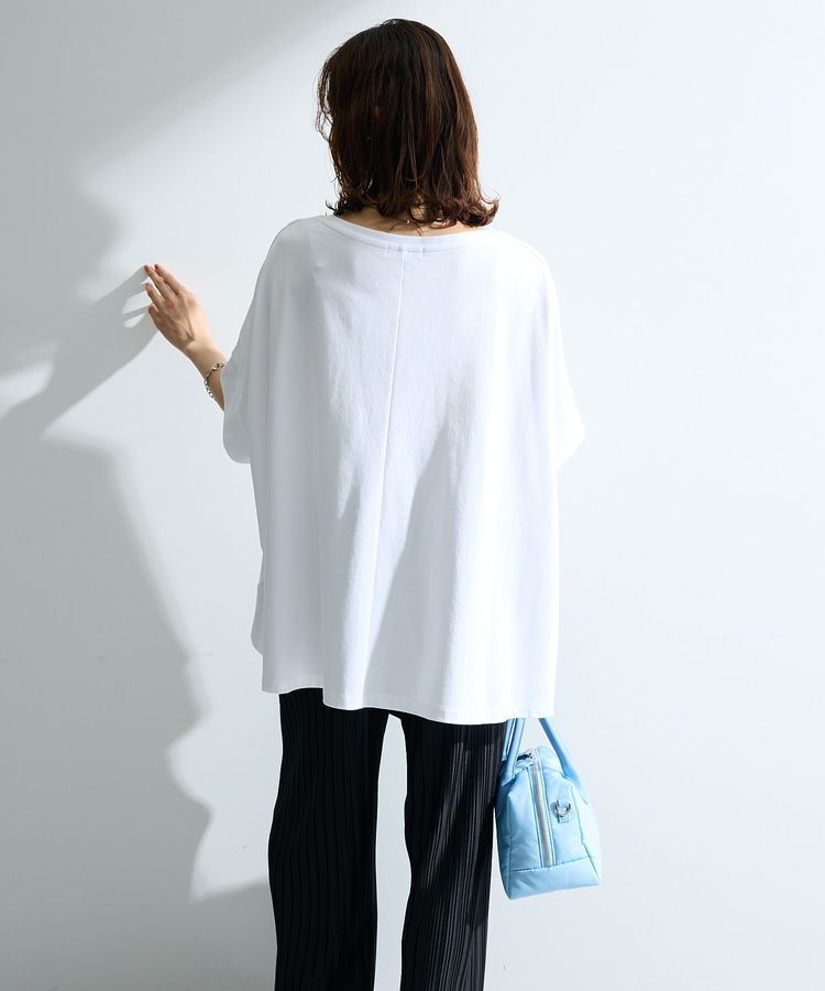 Green Parks「【適ON】超冷感タック入りオーバーサイズプルオーバー」|Tシャツ・カットソー|