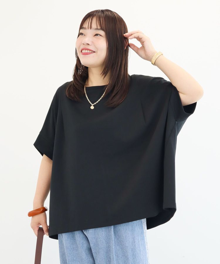 Green Parks「【適ON】超冷感タック入りオーバーサイズプルオーバー」|Tシャツ・カットソー|