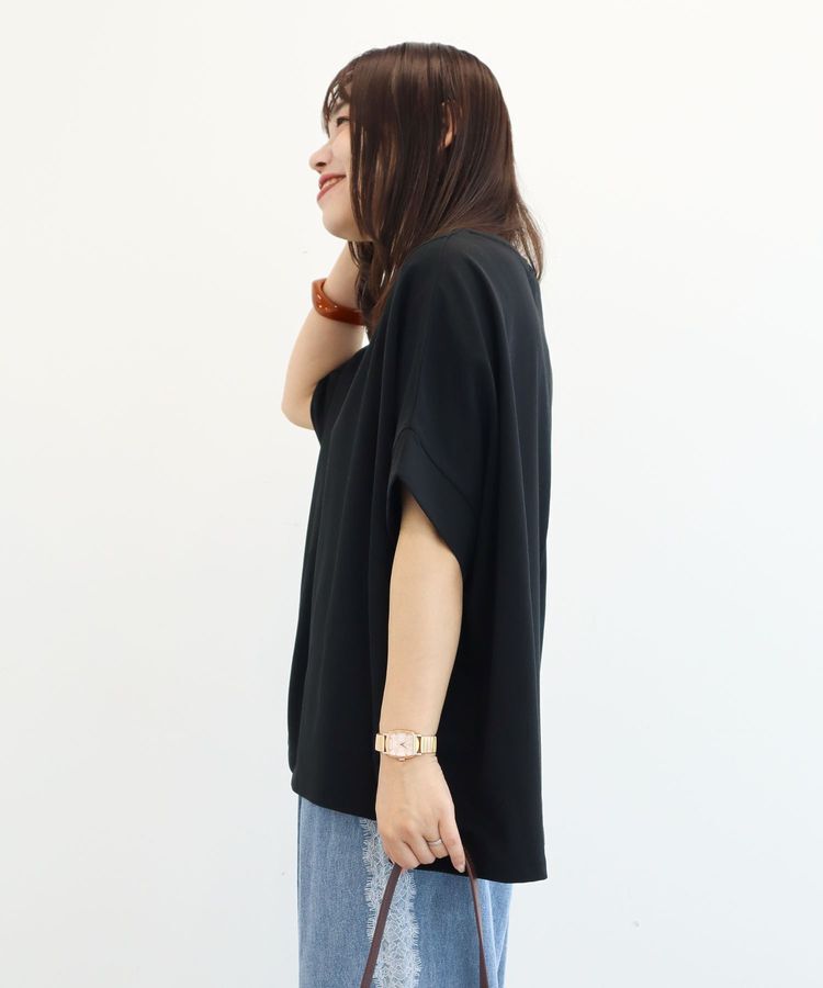Green Parks「【適ON】超冷感タック入りオーバーサイズプルオーバー」|Tシャツ・カットソー|